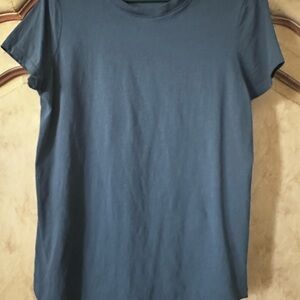 Soma Blue Fitted Short Sleeve T-Shirt